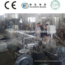 TSE-75 PA with glass fiber twin screw pelletizing extruder